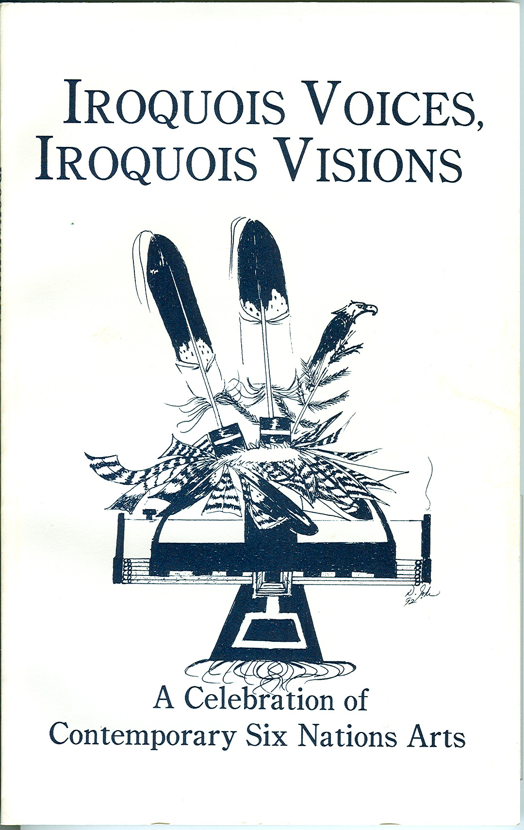 Iroquois Voices Iroquois Visions book cover